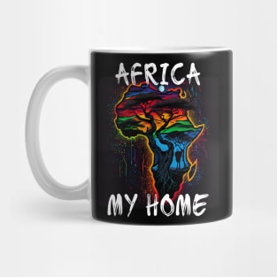 Africa, My Home 2 Mug